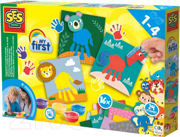 Изображение товара Набор для творчества SES Creative My First Мир животных / 14443 (4цв)