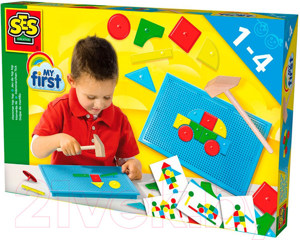 Изображение товара Развивающая игра SES Creative My First Молоточек Тук-тук / 14424