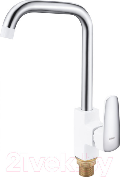 Изображение товара Смеситель Ekko E40301 (белый)