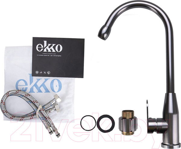 Изображение товара Смеситель Ekko E4062 (темно-серый)