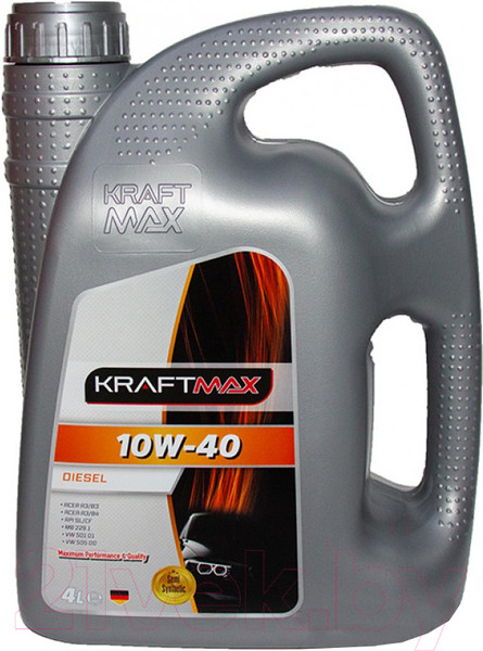 Изображение товара Моторное масло KraftMax 10W40 Diesel / KM126/4 (4л)