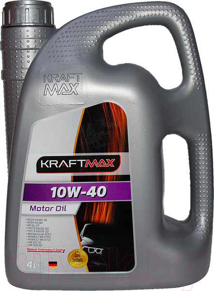 Изображение товара Моторное масло KraftMax 10W40 / KM127/4 (4л)