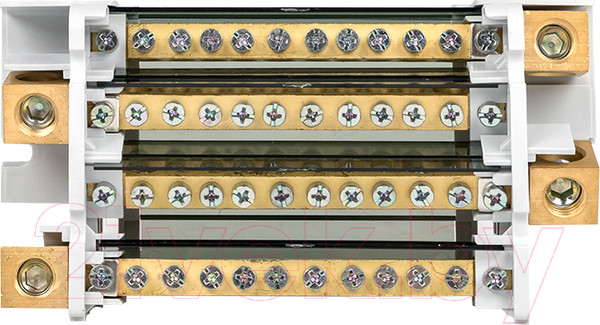 Изображение товара Распределительный блок на DIN-рейку EKF Db-160-4x12