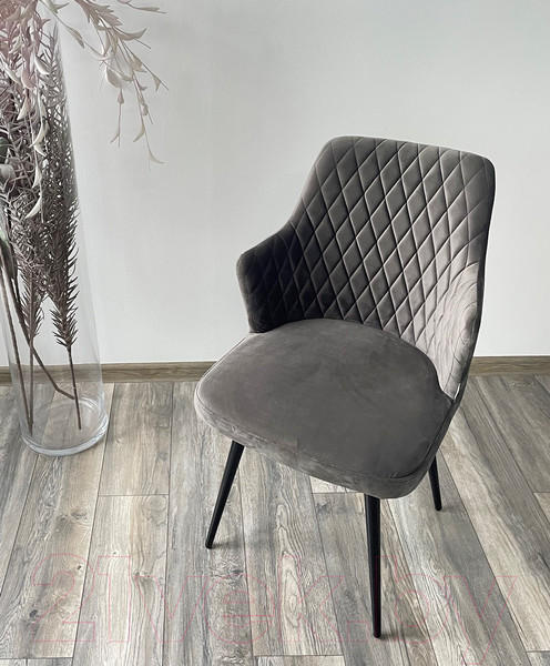 Изображение товара Стул M-City Herman 360 град. / 461MC04746 (графит 14 велюр/черный)