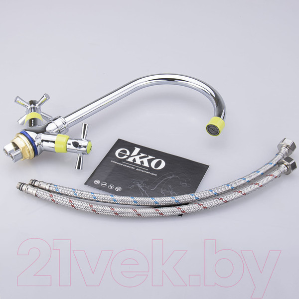 Изображение товара Смеситель Ekko E49118-6 (салатовый)