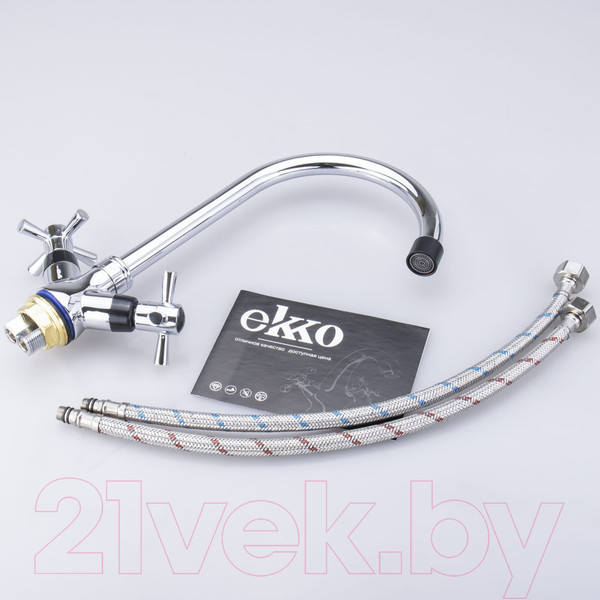 Изображение товара Смеситель Ekko E49118-8 (черный)
