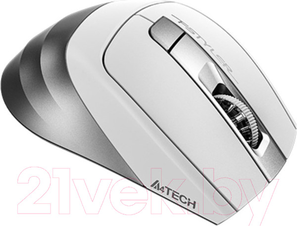 Изображение товара Мышь A4Tech Fstyler FG35 (серебристый/белый)