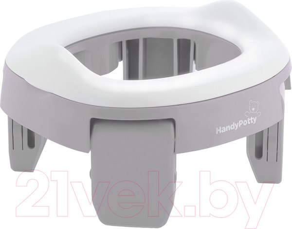Изображение товара Дорожный горшок ROXY-KIDS HandyPotty / HP-255G (серый)