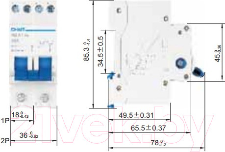 Изображение товара Переключатель Chint 643000