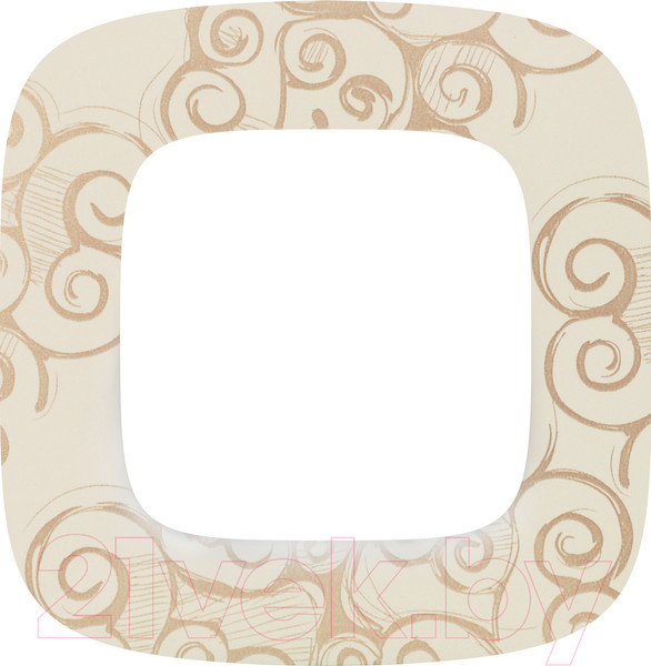 Изображение товара Рамка для выключателей и розеток Legrand Valena Allure 754351 (нарцисс/золото)