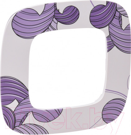 Изображение товара Рамка для выключателей и розеток Legrand Valena Allure 754361 (флора)