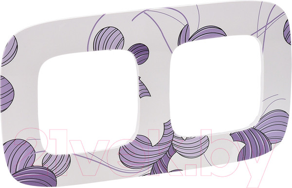 Изображение товара Рамка для выключателей и розеток Legrand Valena Allure 754362 (флора)