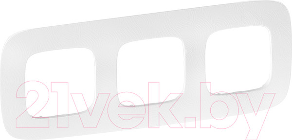 Изображение товара Рамка для выключателей и розеток Legrand Valena Allure 754373 (тиснение, белый)