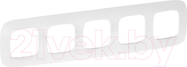 Изображение товара Рамка для выключателей и розеток Legrand Valena Allure 754375 (тиснение, белый)