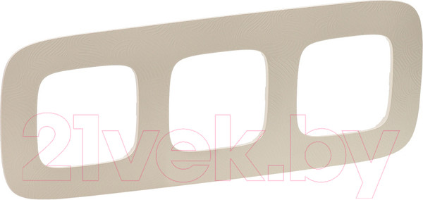 Изображение товара Рамка для выключателей и розеток Legrand Valena Allure 754383 (тиснение, бежевый)