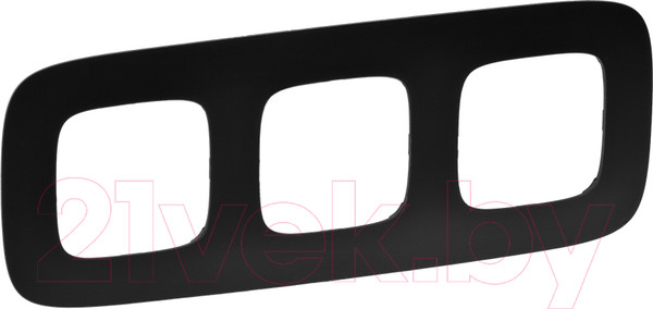 Изображение товара Рамка для выключателей и розеток Legrand Valena Allure 754403 (матовый черный)