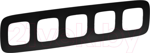 Изображение товара Рамка для выключателей и розеток Legrand Valena Allure 754405 (матовый черный)