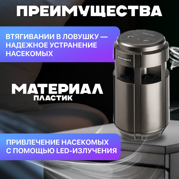 Изображение товара Уничтожитель насекомых KomarOFF GF-7FN LED