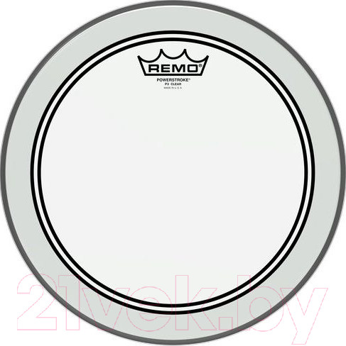 Изображение товара Пластик для барабана Remo P3-0316-BP