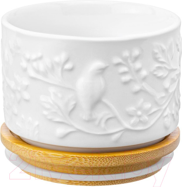 Изображение товара Емкость для хранения Elan Gallery Птички на ветке / 540197