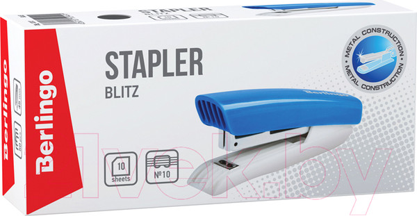 Изображение товара Степлер Berlingo Blitz / DSp_10312 (голубой)