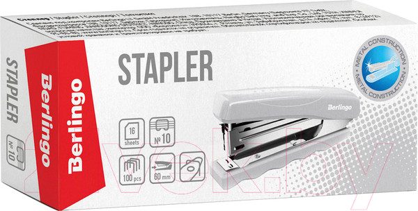 Изображение товара Степлер Berlingo Comfort / DSn_16361 (серый)