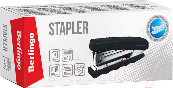 Изображение товара Степлер Berlingo Comfort / DSn_16161 (черный)