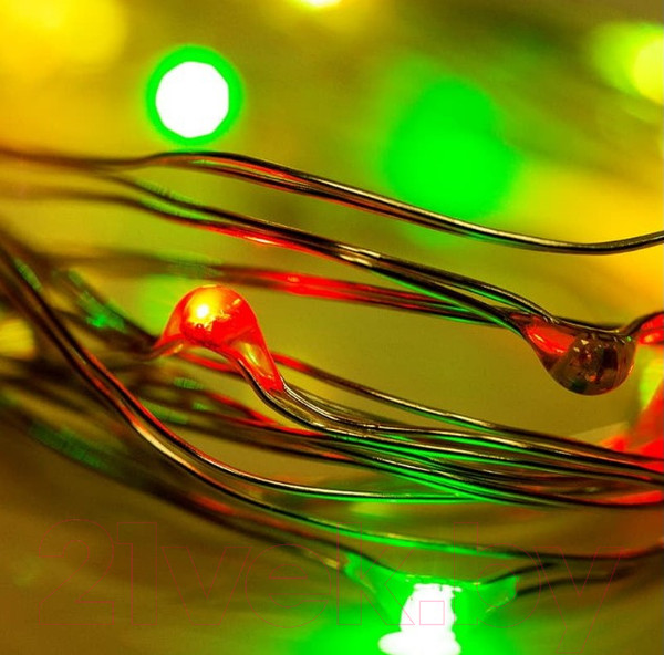 Изображение товара Светодиодная гирлянда Neon-Night Роса LED 303-229 (50м, мультиколор)