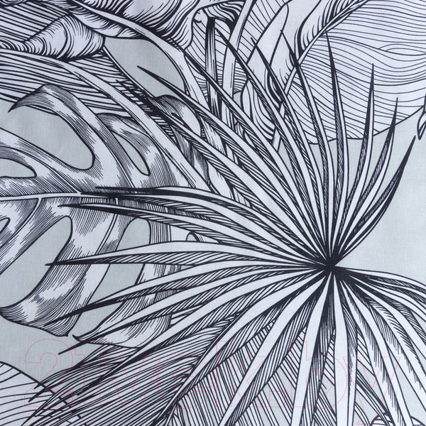 Изображение товара Комплект постельного белья Этель Gray Tropics / 7674453