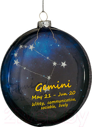 Изображение товара Елочная игрушка Erich Krause Decor. Близнецы / 53577