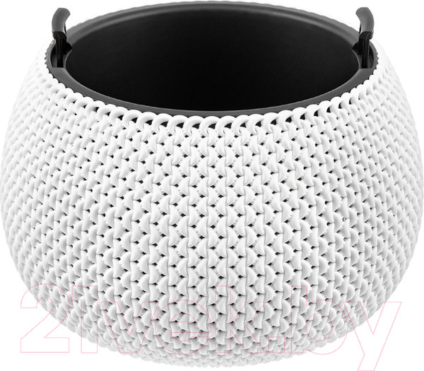 Изображение товара Кашпо El Casa Сфера / 640434 (белый)