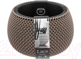 Изображение товара Кашпо El Casa Сфера / 640436 (серо-коричневый)