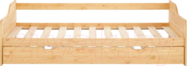 Изображение товара Кровать-тахта Dipriz Tim 1ящ Д.80015.2 (лак)