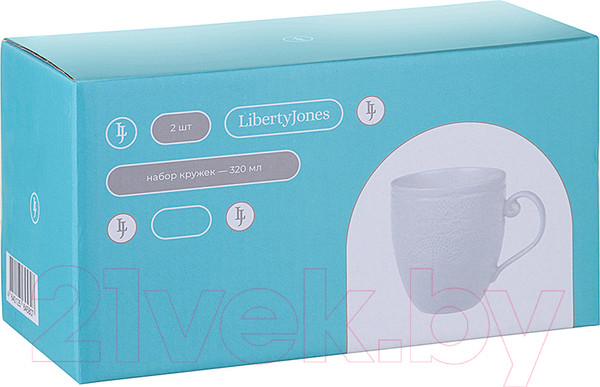 Изображение товара Набор кружек Liberty Jones Tracery / LJ-LL-MU320 (2шт)