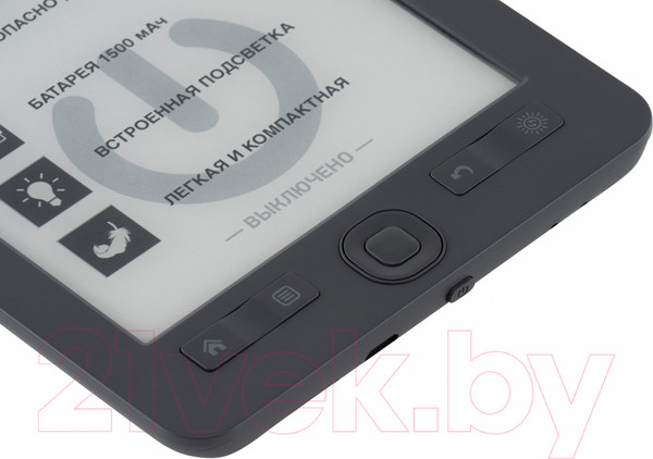 Изображение товара Электронная книга Digma K2 (темно-серый)