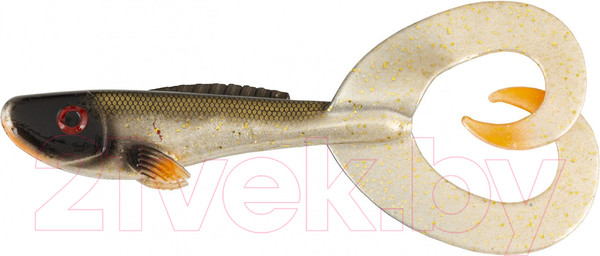 Изображение товара Мягкая приманка Abu Garcia Beast Twin Tail 210мм 64.5гр / 1517174 (2шт, Golden Roach)