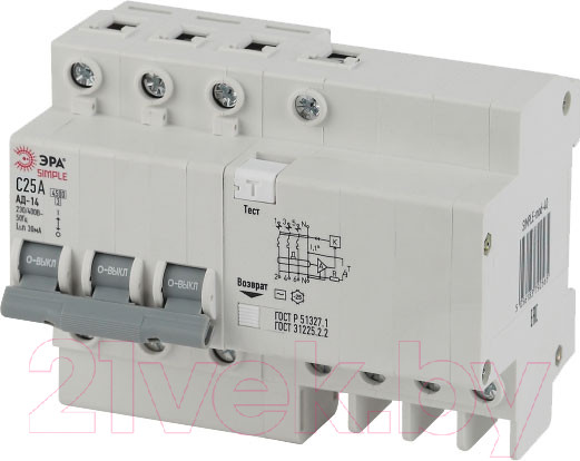 Изображение товара Дифференциальный автомат ЭРА Simple-Mod-37 / Б0039295