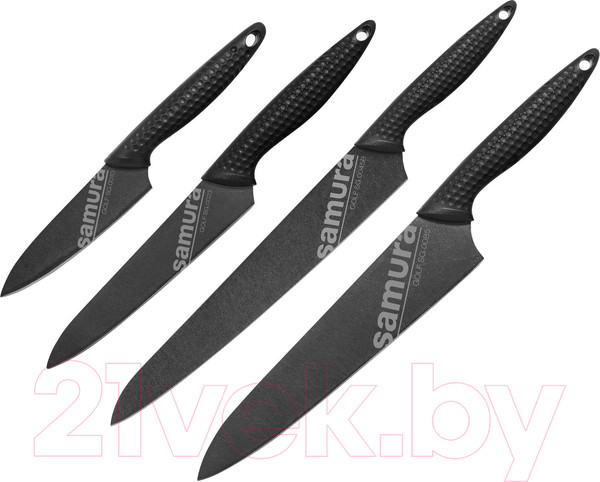 Изображение товара Набор ножей Samura Golf Stonewash SG-0240B/K