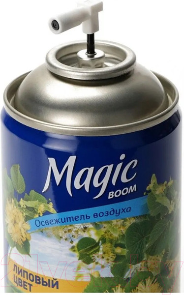 Изображение товара Сменный блок для освежителя воздуха Magic Boom Липовый цвет (250мл)