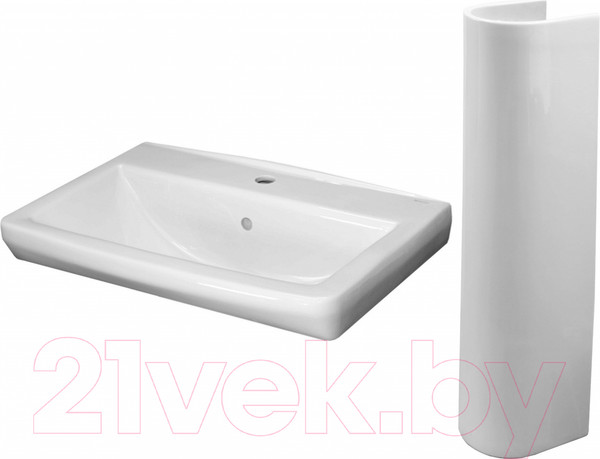 Изображение товара Умывальник Керамин Милан 65 (с пьедесталом)