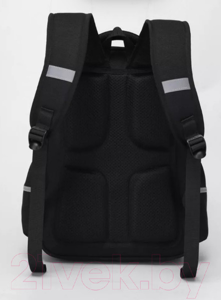 Изображение товара Школьный рюкзак Sun Eight SE-22001 (зеленый/черный)