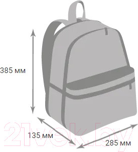 Изображение товара Школьный рюкзак Sun Eight SE-22005 (темно-синий/красный)