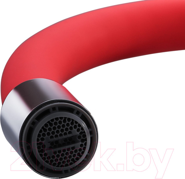 Изображение товара Смеситель Ekko by Maxonor MN70112-6 (красный/хром)