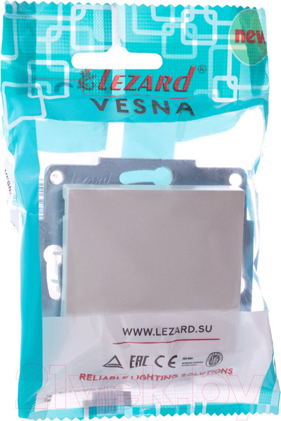 Изображение товара Выключатель Lezard Vesna 742-0388-111