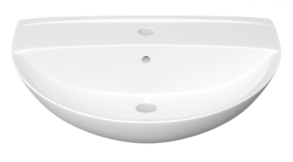 Изображение товара Умывальник Керамин Симпл 55 (с отверстием и пьедесталом)
