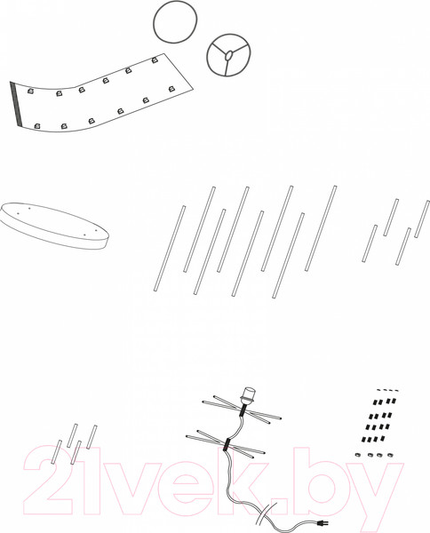 Изображение товара Торшер Rivoli Bianca D7041-502 / Б0054210