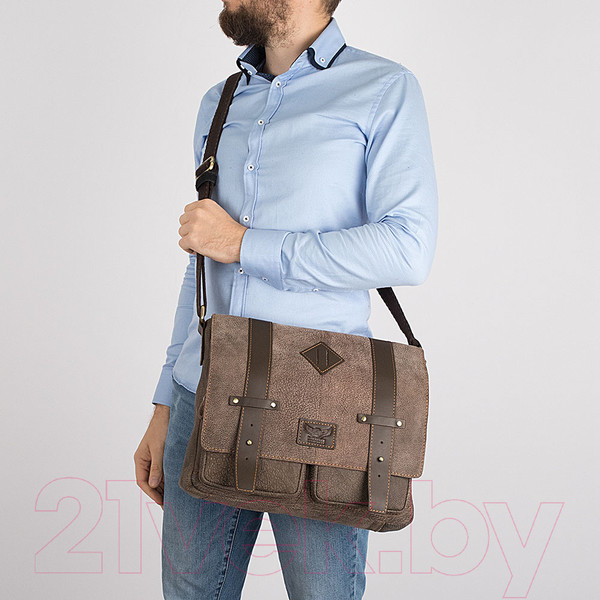 Изображение товара Сумка Poshete 196-1138-8-COF (кофе)