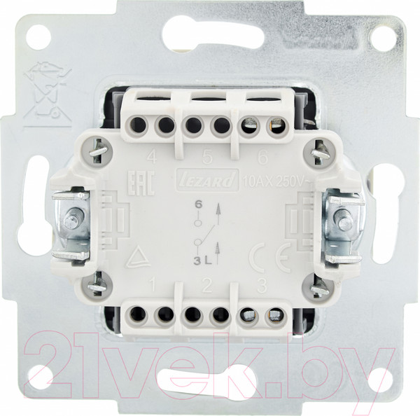 Изображение товара Выключатель Lezard Vesna 742-0388-100