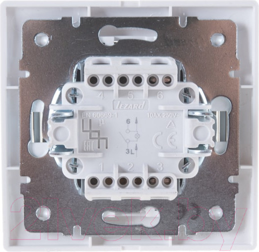 Изображение товара Выключатель Lezard Mira 701-0215-111