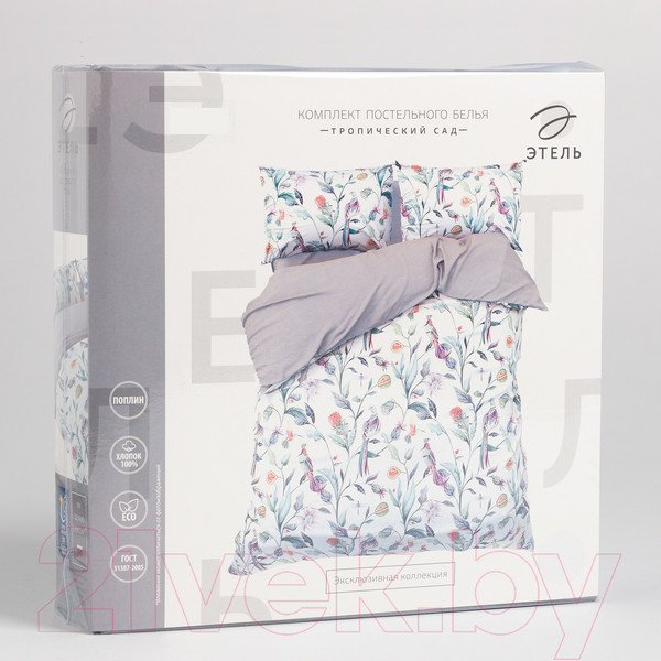 Изображение товара Комплект постельного белья Этель Тропический сад / 9233635